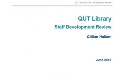 QUT Library Staff Development Review