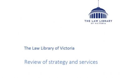 Law Library Victoria: Review of strategy and services